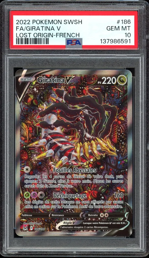 PSA 10 Giratina V