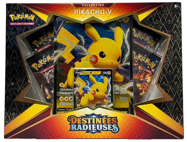 Coffret EB4.5 Destinées Radieuses Pikachu V