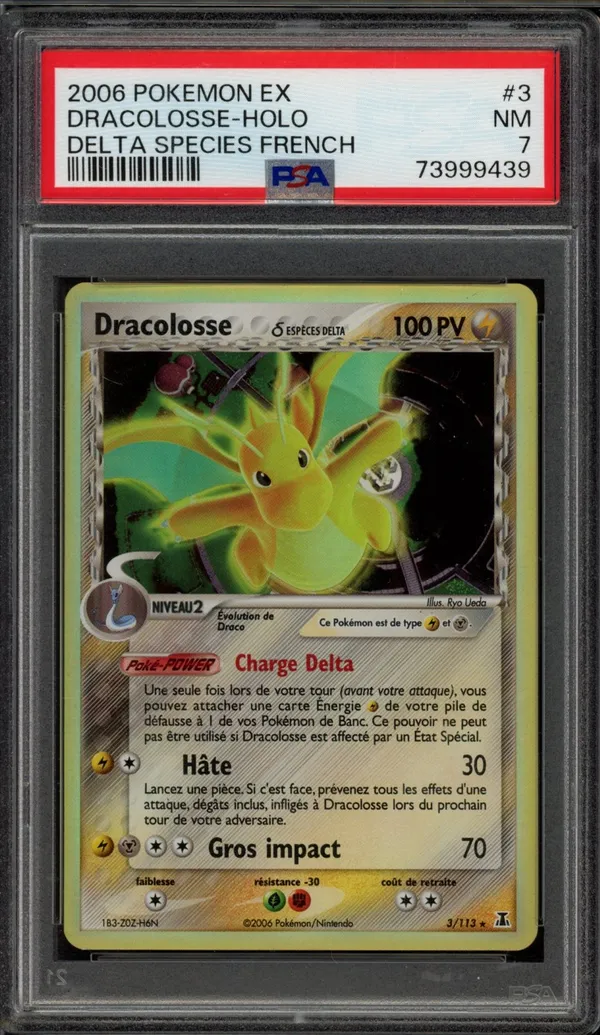 PSA 7 Dracolosse Holo
