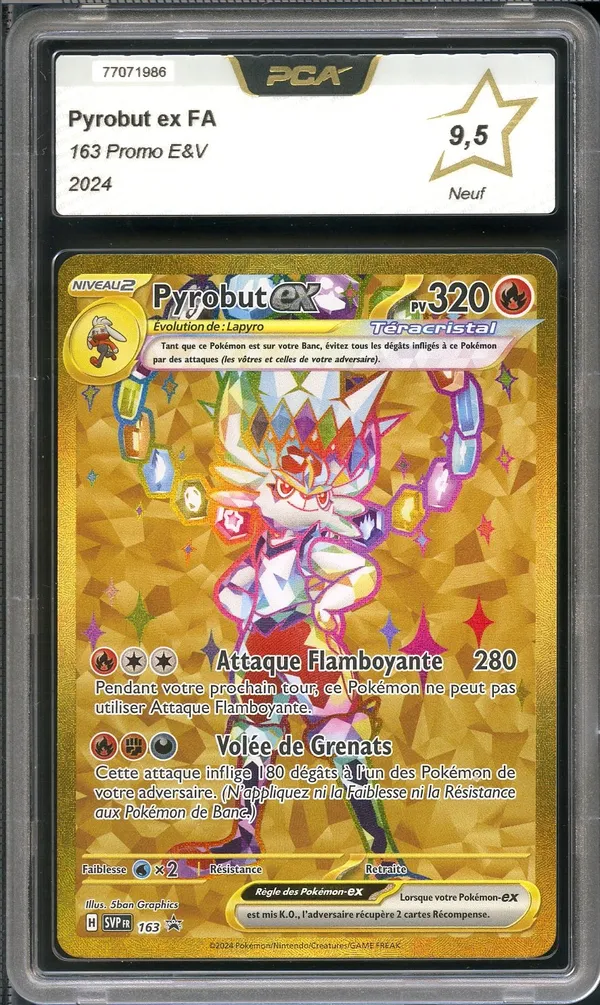 PCA 9.5 Pyrobut Ex Gold