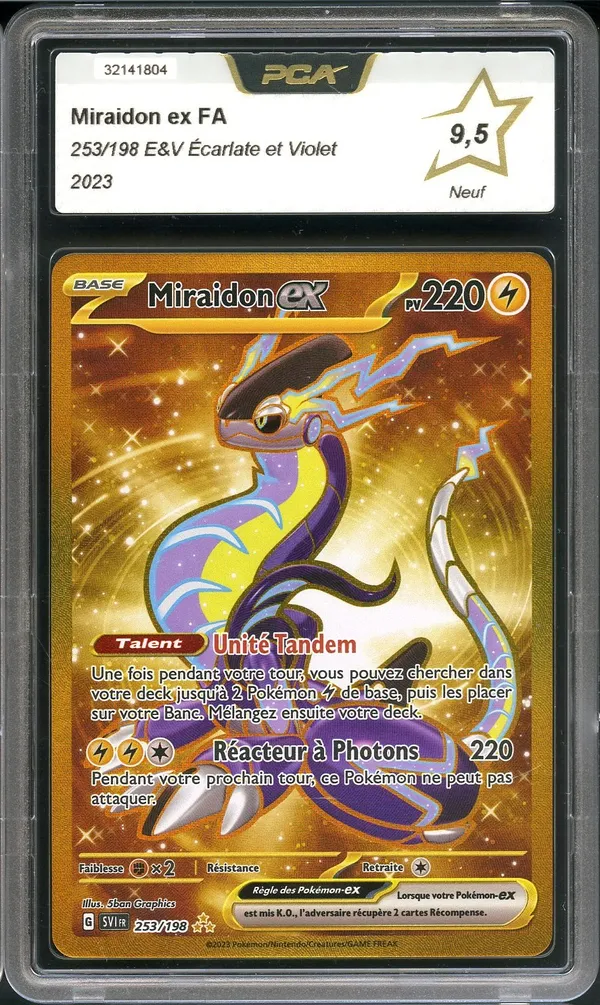 PCA 9.5 Miraidon Ex Gold