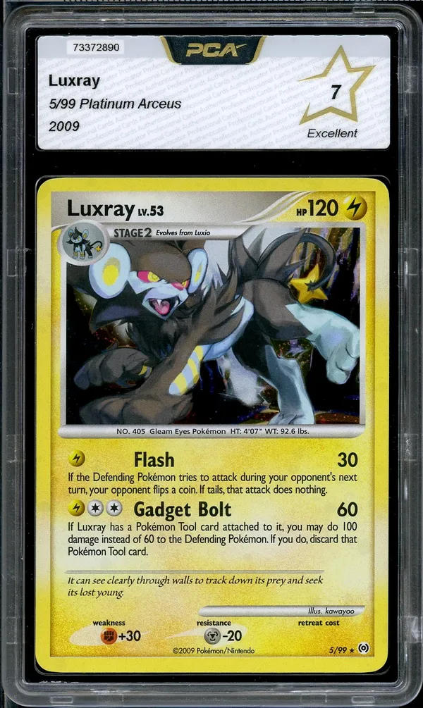 PCA 7 Luxray Holo