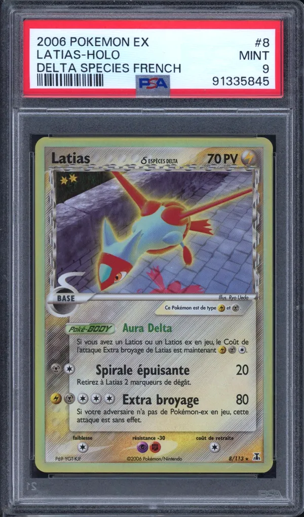 PSA 9 Latias Holo
