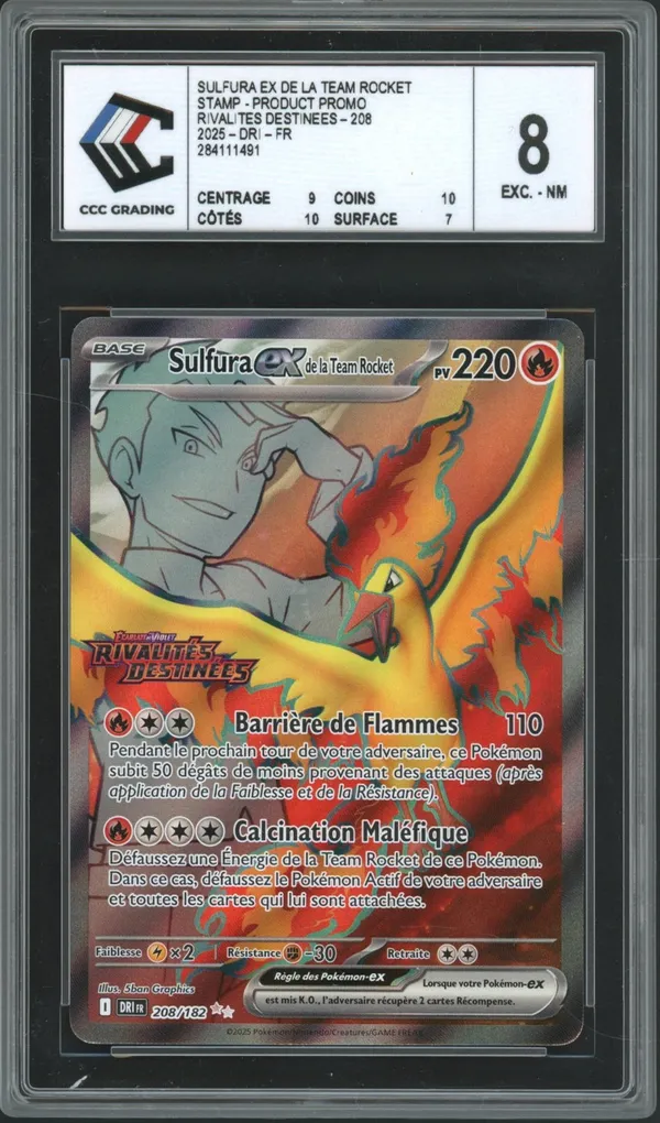 CCC 8 Sulfura Ex de la Team Rocket