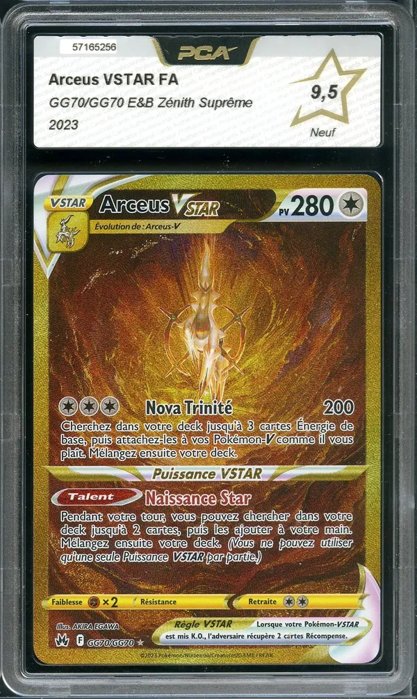 PCA 9.5 Arceus VStar Gold