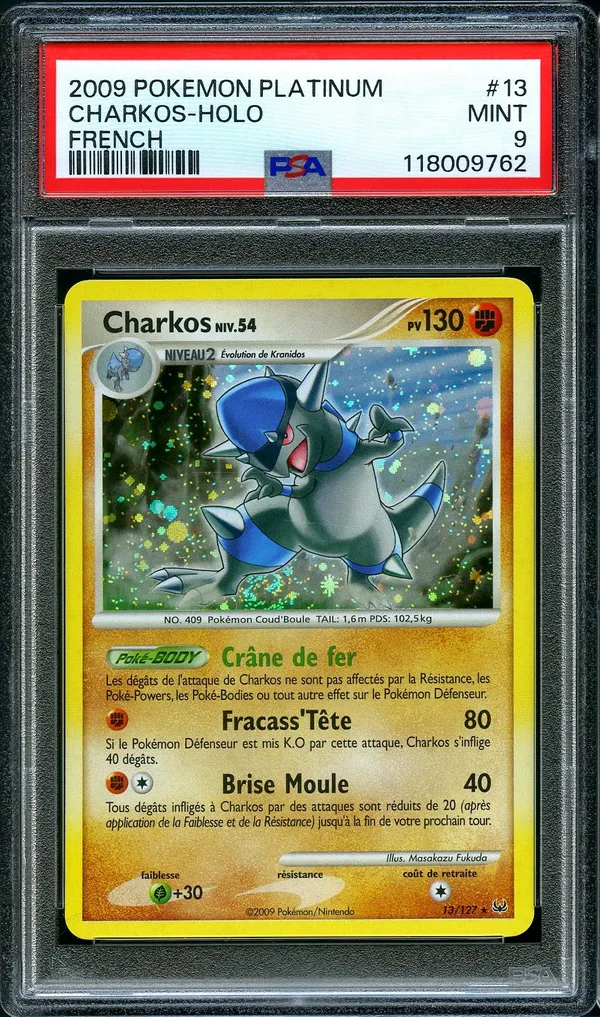 PSA 9 Charkos Holo