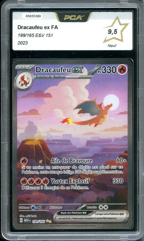 PCA 9.5 Dracaufeu Ex