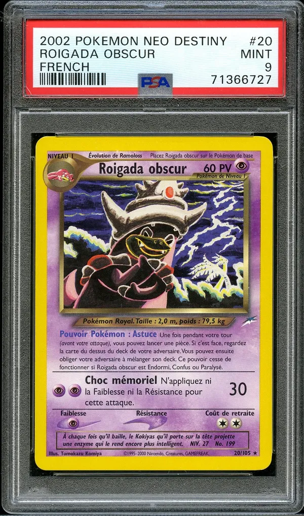 PSA 9 Roigada Obscur