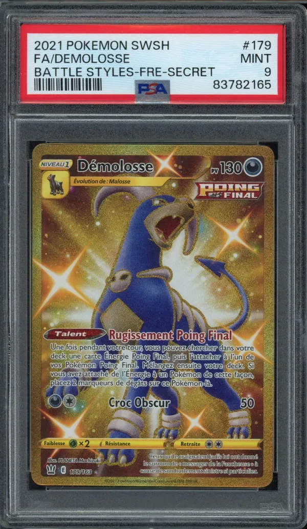PSA 9 Démolosse Gold