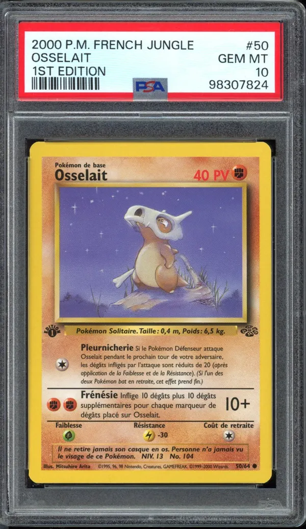 PSA 10 Osselait