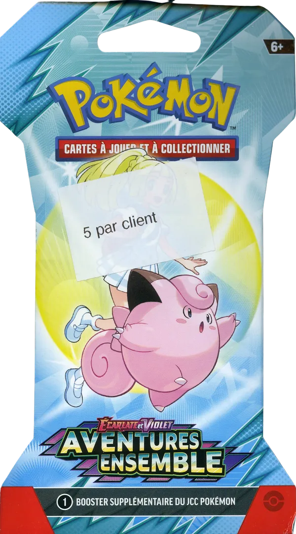 Booster Blister EV9 Aventures Ensemble