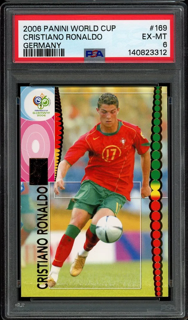 PSA 6 Cristiano Ronaldo