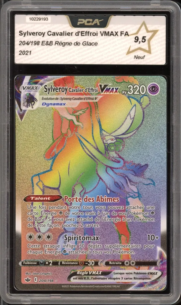 PCA 9.5 Sylveroy Cavalier d'Effroi VMax Rainbow