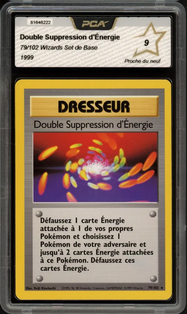 PCA 9 Double Suppression d'Energie