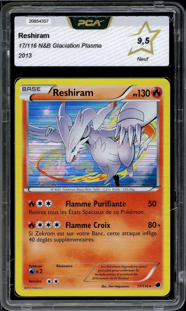 PCA 9.5 Reshiram Holo
