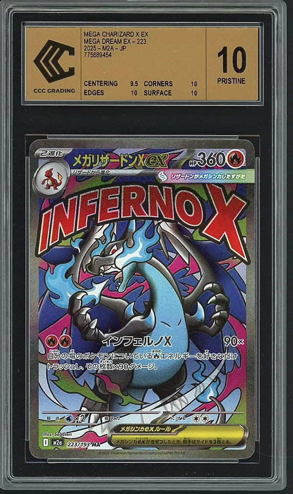 CCC 10 Mega Charizard X Ex