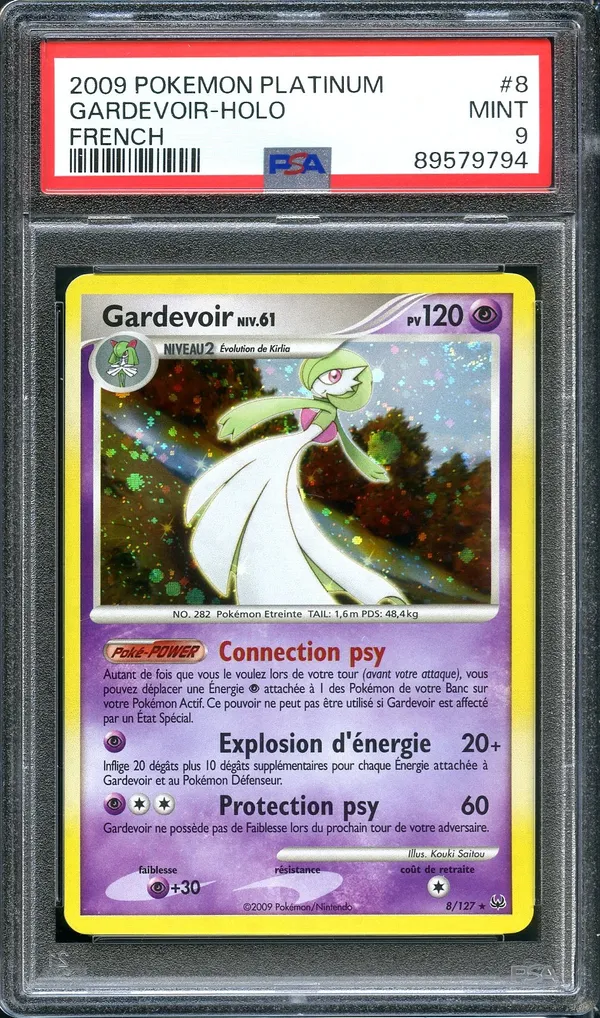 PSA 9 Gardevoir Holo