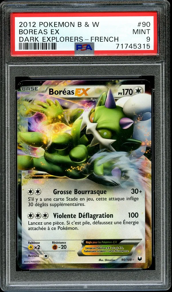 PSA 9 Boréas Ex