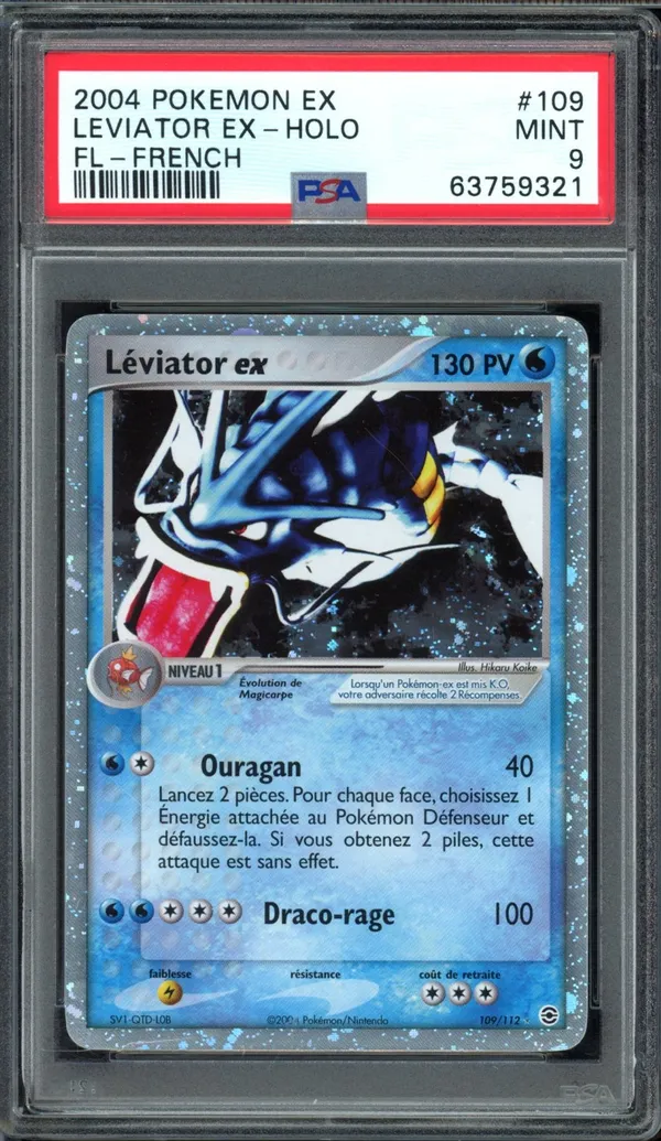 PSA 9 Léviator Ex