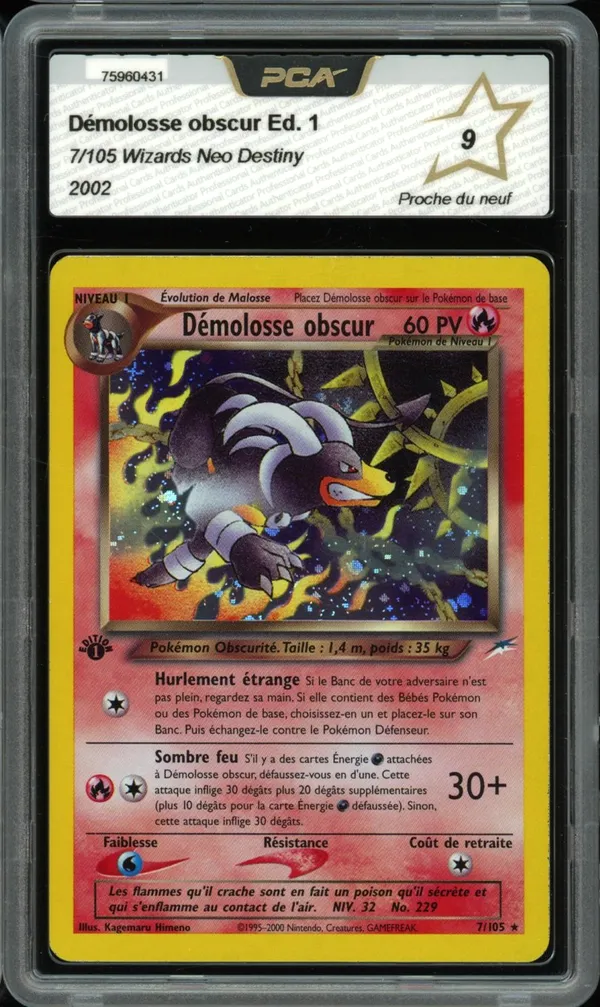 PCA 9 Démolosse Obscur Holo