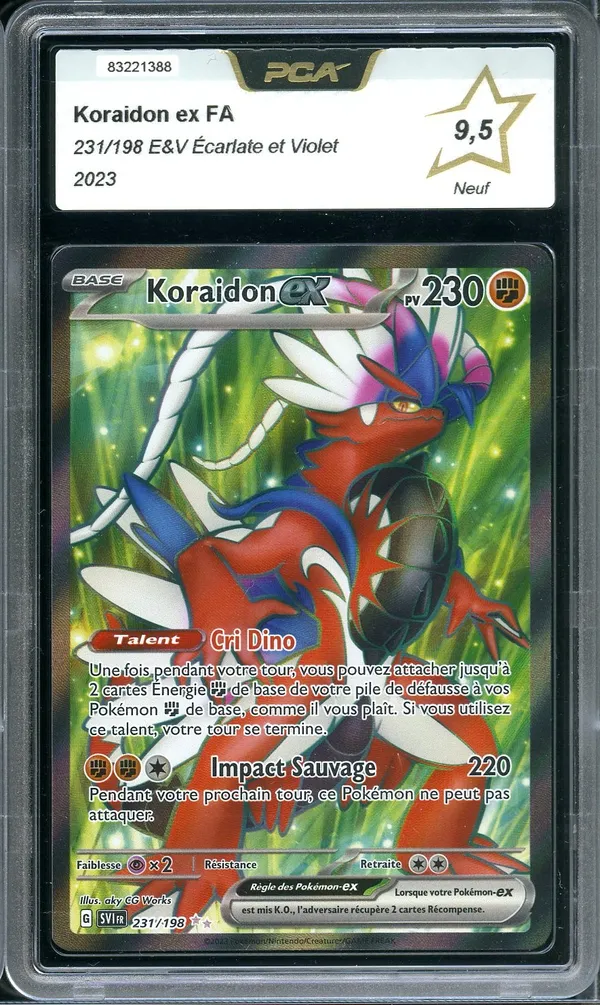 PCA 9.5 Koraidon Ex