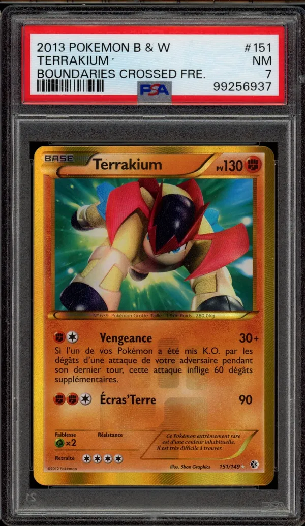 PSA 7 Terrakium Shiny