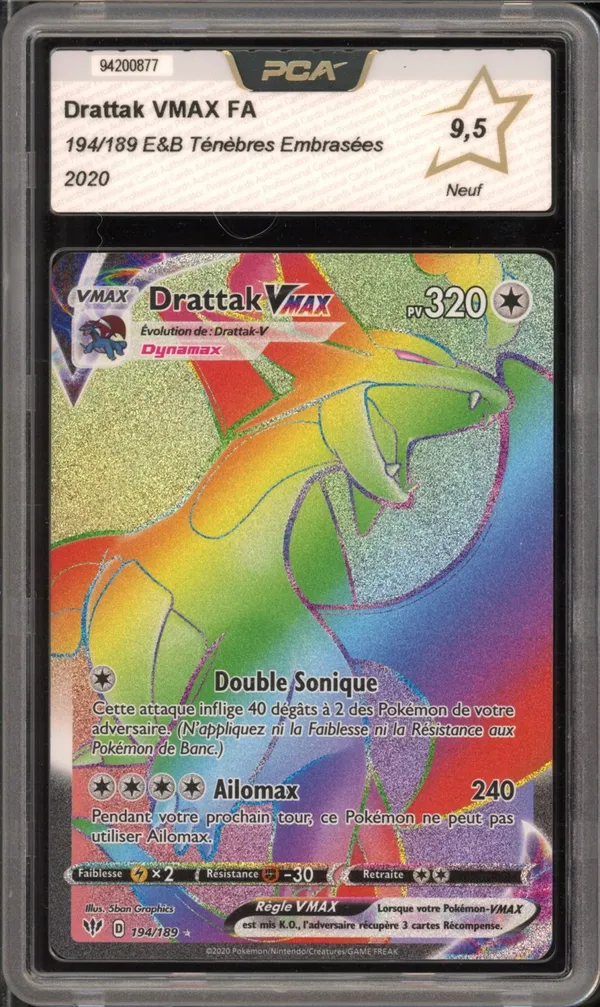 PCA 9.5 Drattak VMax Rainbow