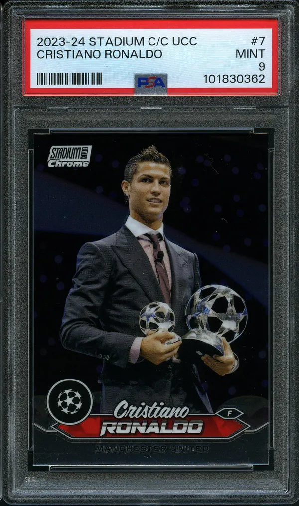 PSA 9 Cristiano Ronaldo