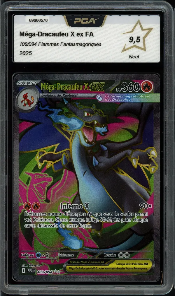 PCA 9.5 Méga-Dracaufeu X Ex