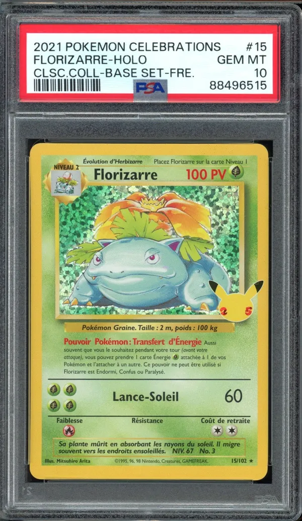 PSA 10 Florizarre Holo