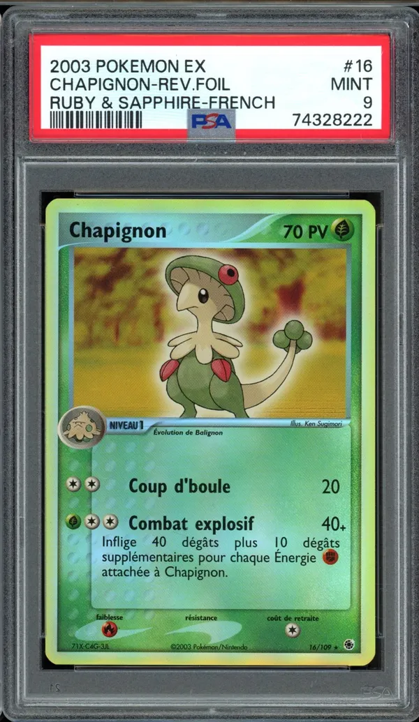 PSA 9 Chapignon Reverse