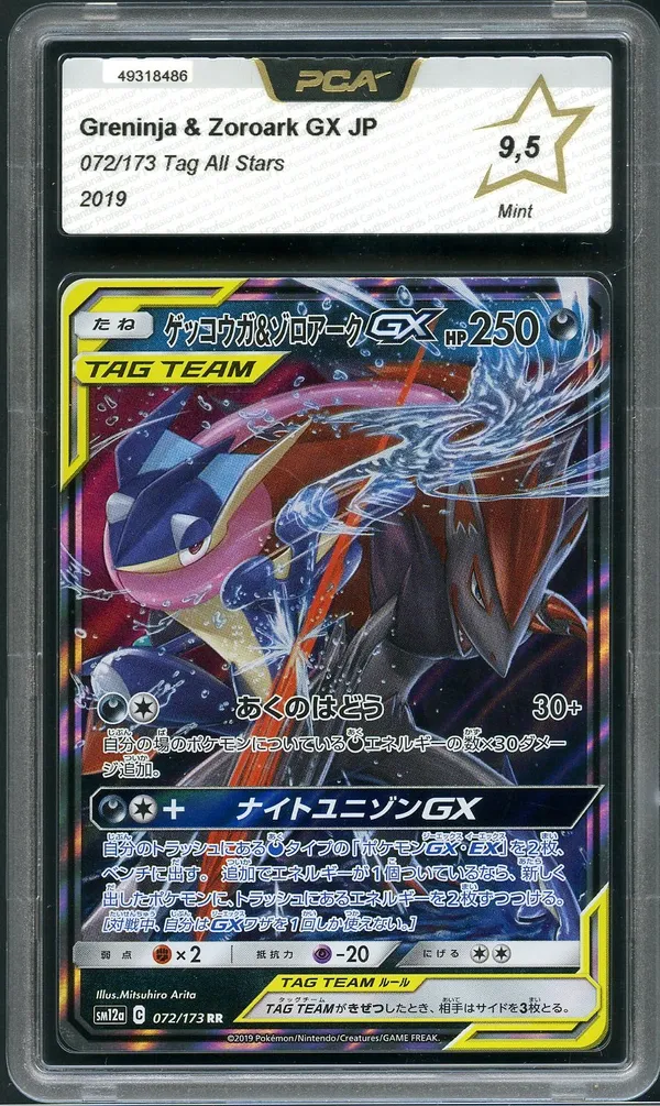 PCA 9.5 Greninja & Zoroark Gx