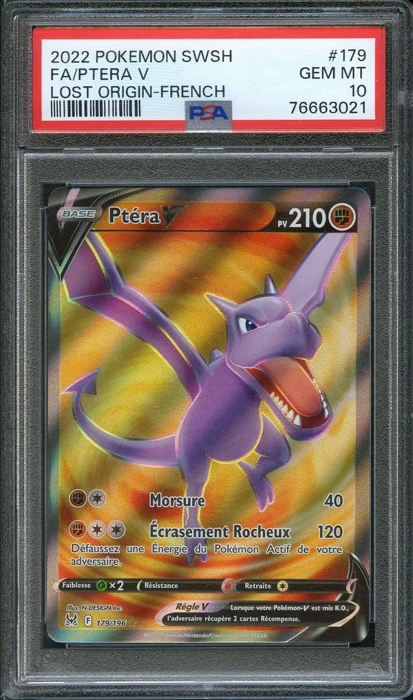 PSA 10 Ptéra V