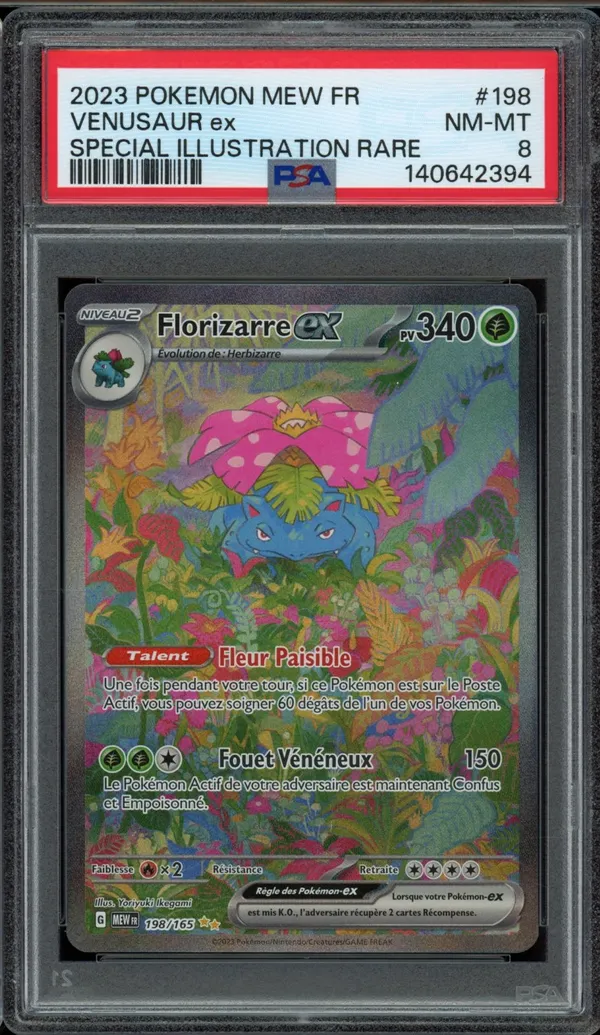 PSA 8 Florizarre Ex