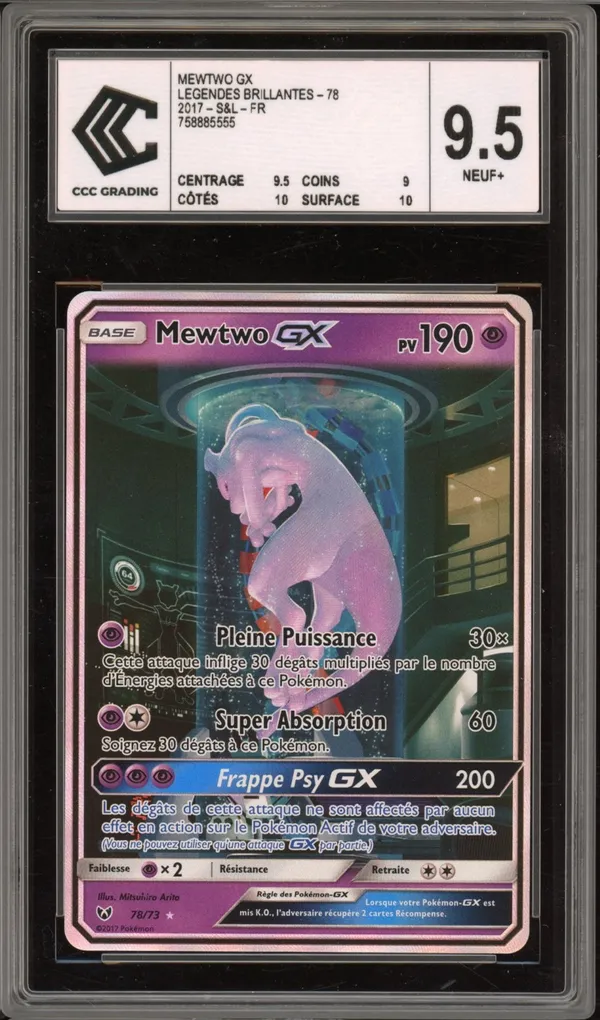 CCC 9.5 Mewtwo Gx