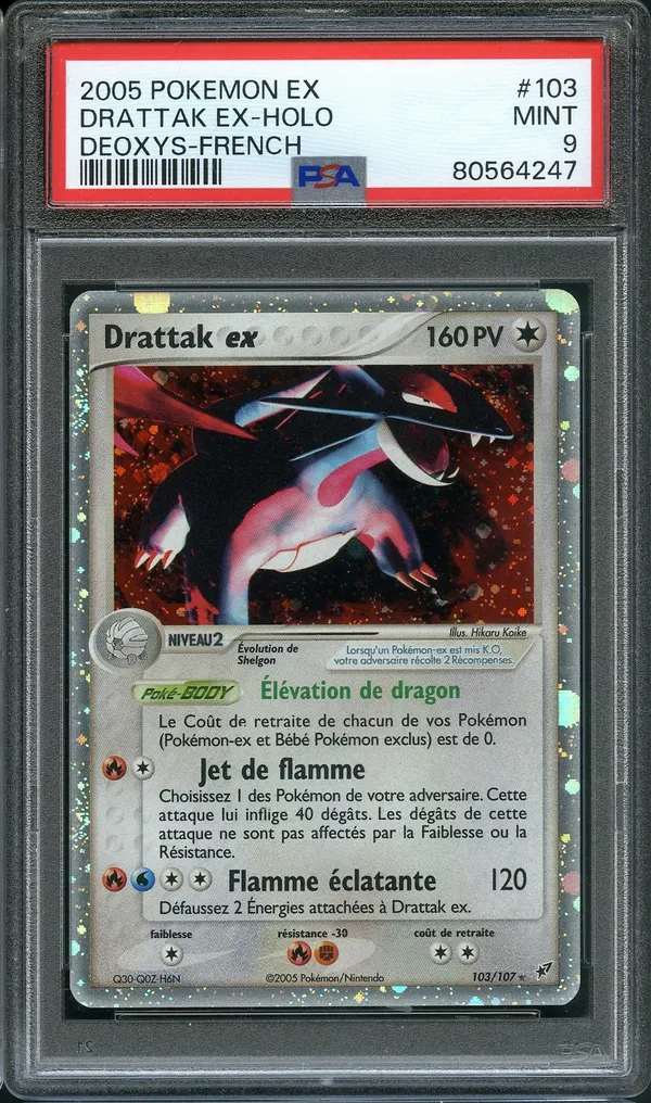 PSA 9 Drattak Ex