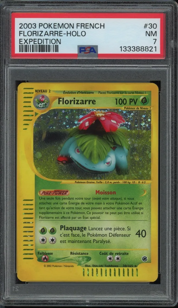 PSA 7 Florizarre Holo
