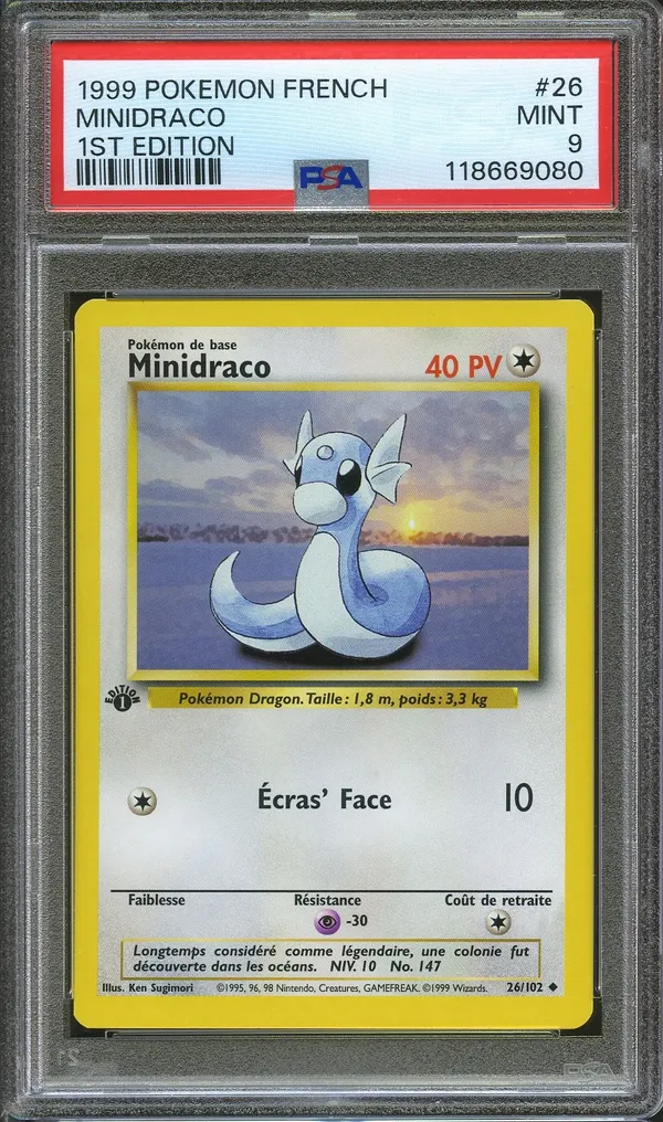PSA 9 Minidraco