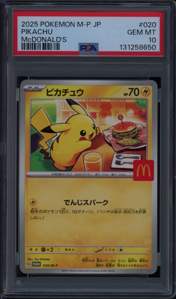 PSA 10 Pikachu