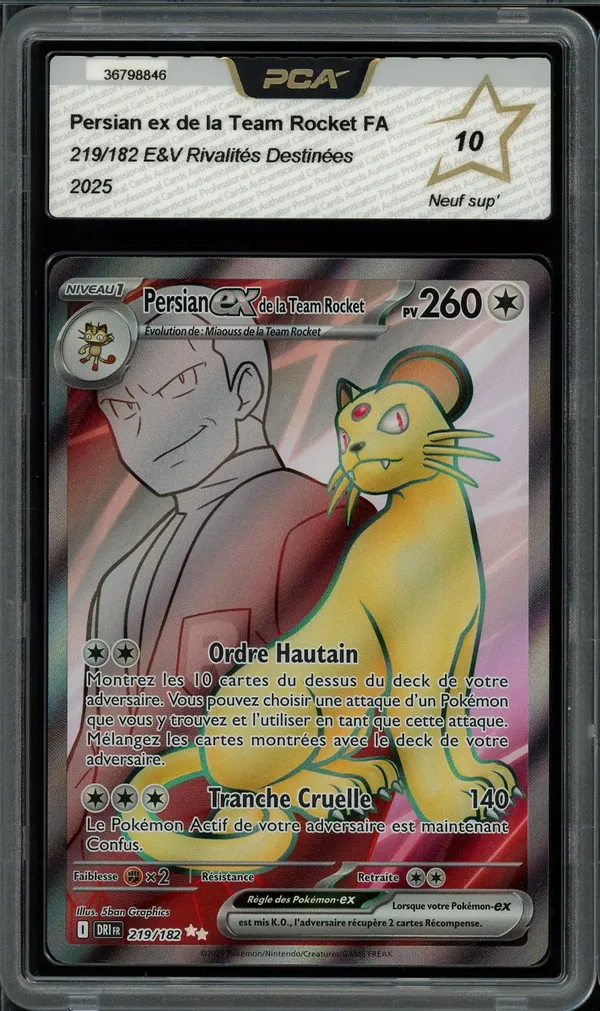 PCA 10 Persian Ex de la Team Rocket