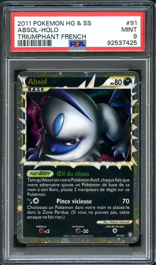 PSA 9 Absol Prime