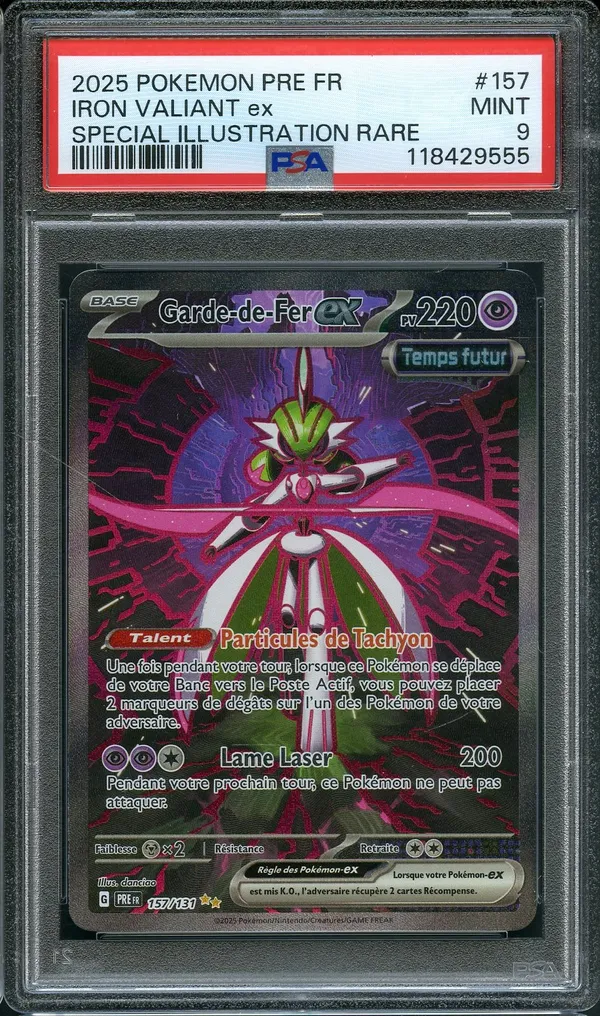 PSA 9 Garde-de-Fer Ex