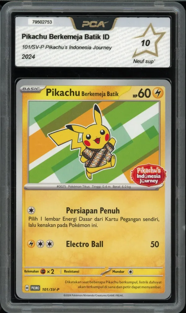 PCA 10 Pikachu