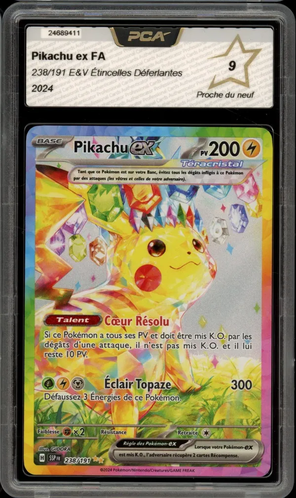 PCA 9 Pikachu Ex