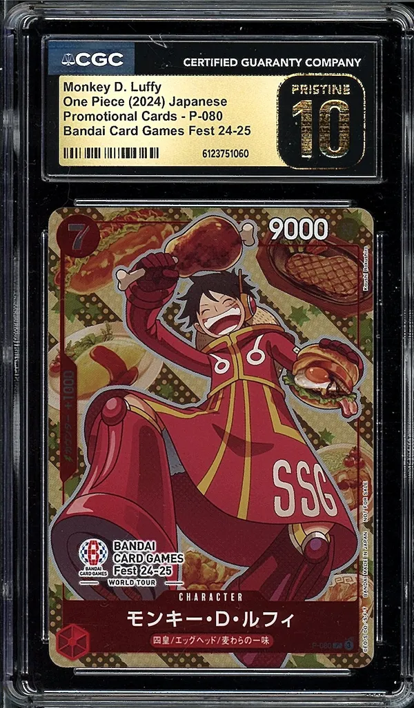 CGC 10 Monkey D. Luffy