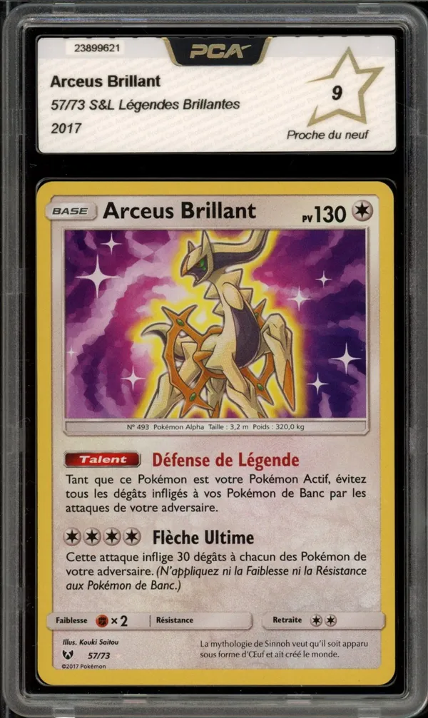 PCA 9 Arceus Brillant