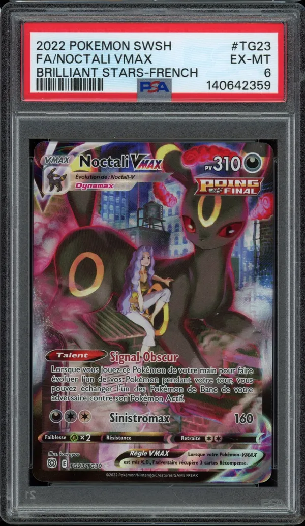 PSA 6 Noctali VMax