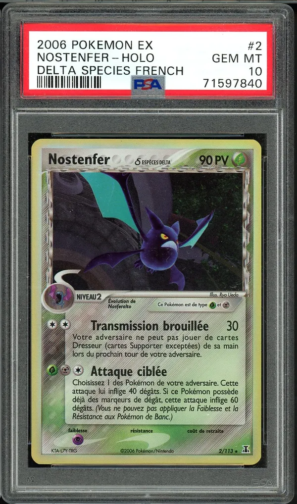 PSA 10 Nostenfer Holo