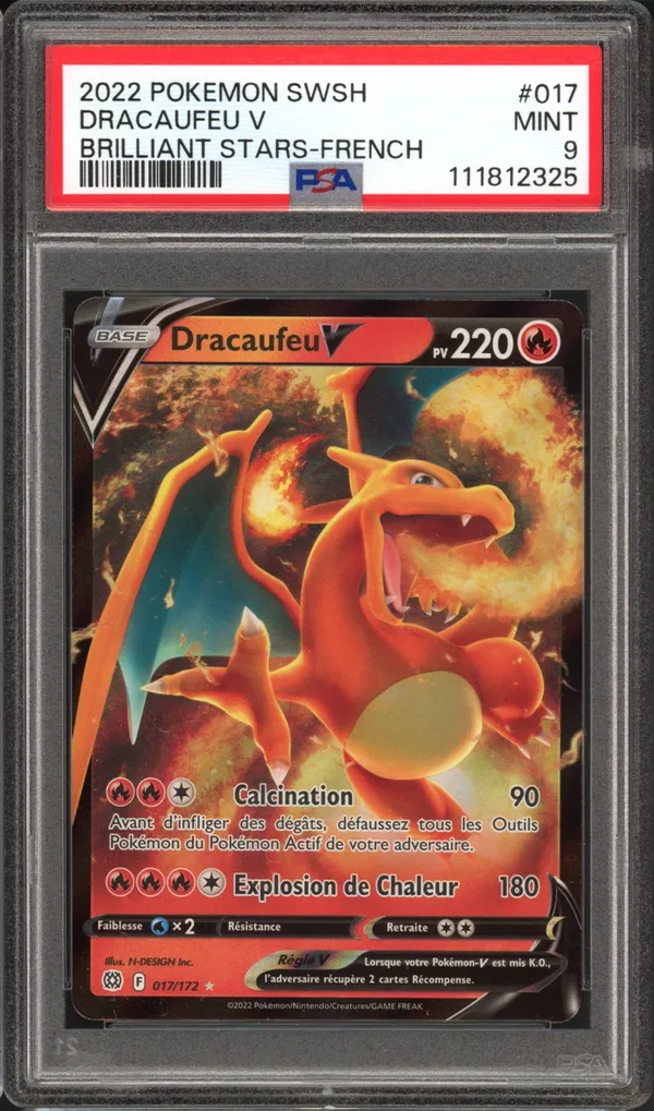PSA 9 Dracaufeu V