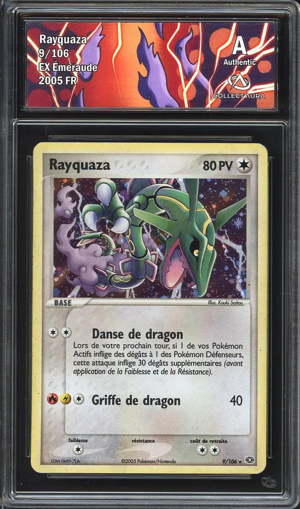 CA Auth Rayquaza Holo